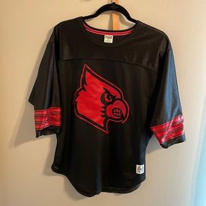 Pink University of Louisville Football Jersey
